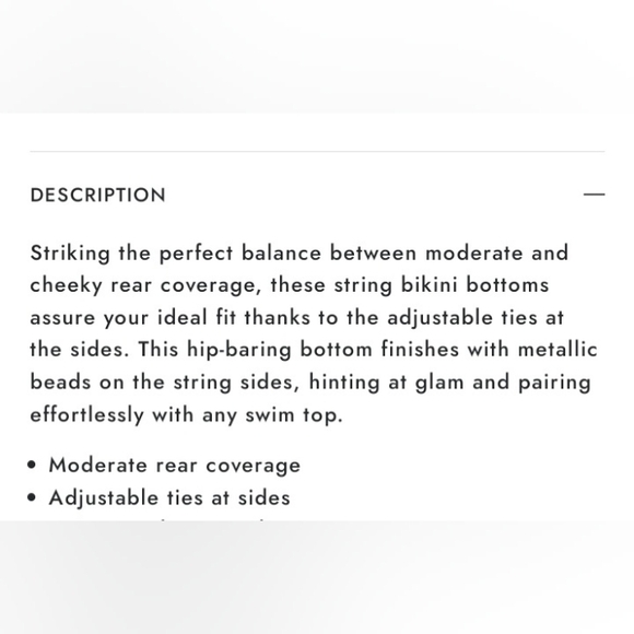 VENUS Miami String Bikini Bottom, size 12 - Picture 12 of 12